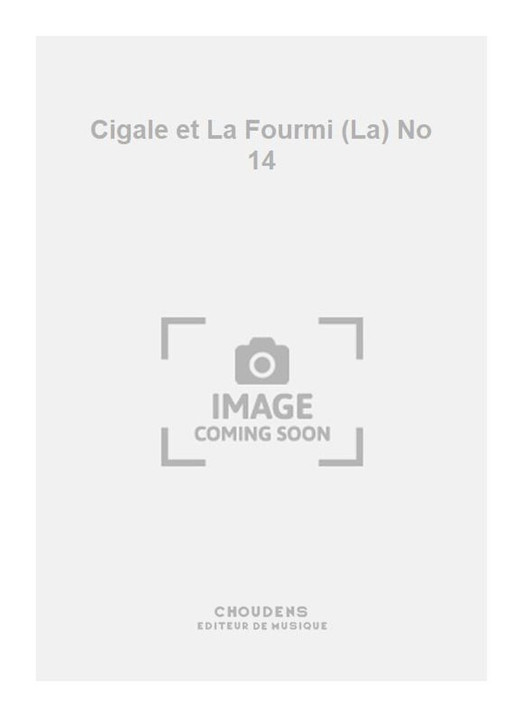 Cigale et La Fourmi (La) No 14